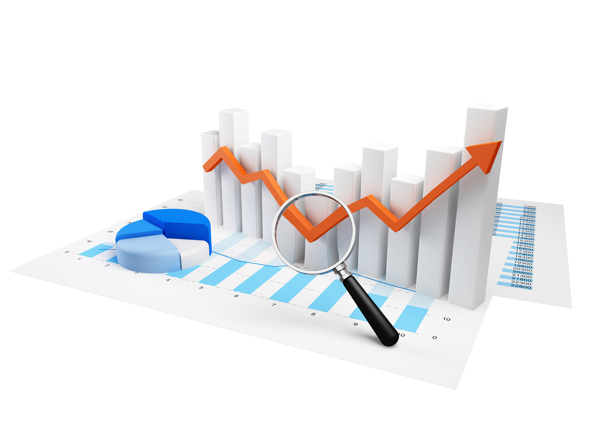 Performance metrics, represented by bar charts and pie charts. Google is providing new performance metrics for Google Business listings.