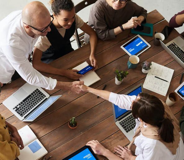 our-focus Digital marketing team, focused on delivering stellar service