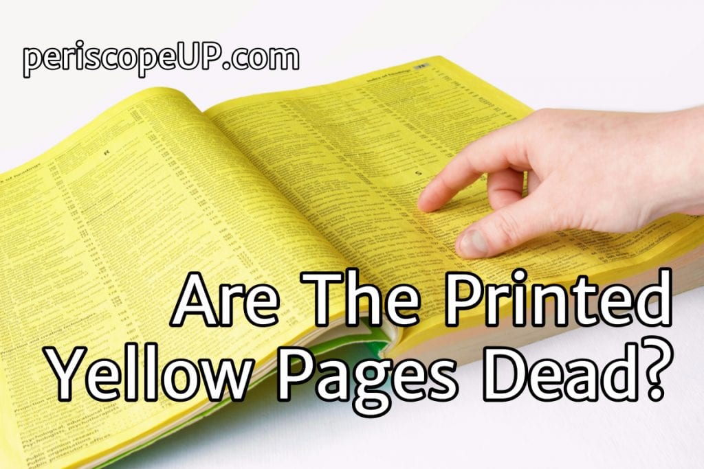 Yellow pages dead