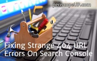 404 errors search console