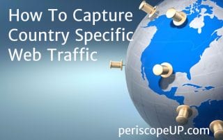 Country specific web traffic